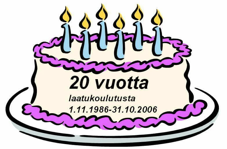 20 vuotta laatukoulutusta